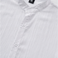 ✨ Camisa Masculina de Manga Curta com Gola Alta – Leve, Elegante e Confortável para o Verão