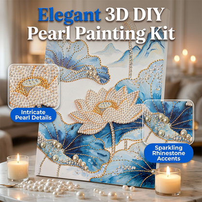 ⏰🔥LIMITED TIME 50% OFF! 🎨 DIY Lotus Flower Pearl Painting Kit – Relaxing, Fun & Perfect for Home Decor ✨🖌️