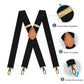 📢Limited-Time 50% OF!🔥🖤Men's X-Back Suspenders with Hook Clips✨