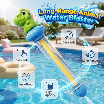 ⏰🔥LIMITED TIME 50% OFF! 🐾 Cartoon Animal Pull-Action Water Gun Toy – Fun, Safe & Perfect for Outdoor Play 💦🎉