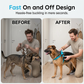 ⏰🔥LIMITED-TIME 50% OFF! 🐶 Easy On-Off Padded Dog Harness – No-Pull, Breathable & Safe ✨