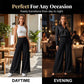 🔥LIMITED TIME 50% OFF! 🌟 Women’s Flowy Chiffon Wide-Leg Pants – Lightweight, Elegant & Perfect for Summer ✨💃
