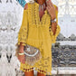 🎁2026 New Arrivals 50% OFF💥Women's Loose Cotton Linen Embroidered Dress🌸👗
