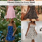 👗 Vestido Feminino com Amarração Frontal e Cintura Franzida – Elegante, Leve e Perfeito para o Verão