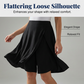 ⏰🔥LIMITED TIME 50% OFF! 💃 Women’s Casual Elastic Waist Wrap Skort – Comfortable, Flowy & Perfect for Summer Days ☀️✨