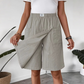 ⏰🔥LIMITED TIME 50% OFF! 💃 Women’s Casual Elastic Waist Wrap Skort – Comfortable, Flowy & Perfect for Summer Days ☀️✨