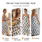 ⏰🔥LIMITED TIME 50% OFF! 👗 Polka Dot Strapless Dress – Flowy, Lightweight & Perfect for Beach Vacations 🏖️🌸✨
