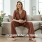 ⏰🔥LIMITED TIME 50% OFF! 🌿 Breathable Linen Blend V-Neck Top & Pants Set – Lightweight, Comfy & Effortlessly Stylish ✨💃