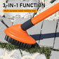 ⏰🔥LIMITED TIME 50% OFF! 🧹 3-in-1 Wire Brush Set for Weeding – Sturdy Metal Bristles, Ergonomic Handles & Perfect for Grout, Patios & Sidewalks 🌿🏡✨