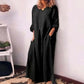 ⏰🔥LIMITED TIME 50% OFF! 🌿 Women’s Casual Cotton Linen Loose Maxi Dress – Flowy, Breathable & Effortlessly Chic ✨💃