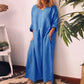 ⏰🔥LIMITED TIME 50% OFF! 🌿 Women’s Casual Cotton Linen Loose Maxi Dress – Flowy, Breathable & Effortlessly Chic ✨💃