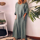 ⏰🔥LIMITED TIME 50% OFF! 🌿 Women’s Casual Cotton Linen Loose Maxi Dress – Flowy, Breathable & Effortlessly Chic ✨💃