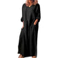 ⏰🔥LIMITED TIME 50% OFF! 🌿 Women’s Casual Cotton Linen Loose Maxi Dress – Flowy, Breathable & Effortlessly Chic ✨💃