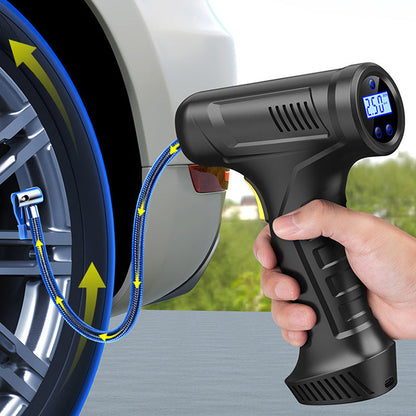 ⏰🔥LIMITED TIME 50% OFF! 🚗 Portable Cordless Air Compressor Tire Inflator – Fast, Convenient & Perfect for Cars, Bikes & More 💨✨