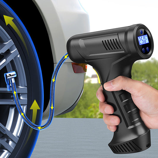 ⏰🔥LIMITED TIME 50% OFF! 🚗 Portable Cordless Air Compressor Tire Inflator – Fast, Convenient & Perfect for Cars, Bikes & More 💨✨