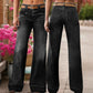 ⏰🔥LIMITED TIME 50% OFF! 👖 Women’s Retro Flare Jeans with Pockets – High-Waist, Slimming & Vintage Chic Style ✨💃