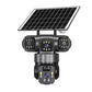 📹🔋 Câmera de Segurança Solar 360° com Visão Noturna Colorida – Proteção Total Sem Fio