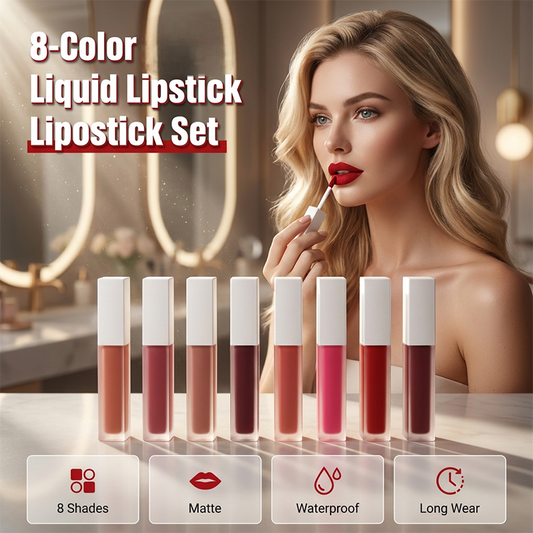 ⏰🔥LIMITED TIME 50% OFF! 💄 Waterproof & Long-Lasting Liquid Lipstick – Bold Color, Smudge-Proof & All-Day Wear ✨💋