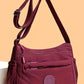 👛✨ Bolsa Transversal Feminina Minimalista – Vários Compartimentos, Fecho com Zíper e Estilo Para Todos os Dias