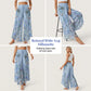 ⏰🔥LIMITED TIME 50% OFF! 🌷 Women’s Printed Wide-Leg Drawstring Trousers – Lightweight, Breezy & Perfect for Summer Outfits ✨💃
