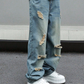 ⏰🔥LIMITED TIME 50% OFF! 👖 Men’s Ripped Straight-Leg Oversize Jeans – Trendy, Comfortable & Street-Style Ready ✨🕶️