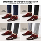 ⏰🔥LIMITED TIME 50% OFF! 🤵 Luxury Men’s Contrast Dress Shoes – High-Gloss Finish, Premium Texture & Ergonomic Comfort for Weddings & Galas ✨👞