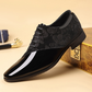 ⏰🔥LIMITED TIME 50% OFF! 🤵 Luxury Men’s Contrast Dress Shoes – High-Gloss Finish, Premium Texture & Ergonomic Comfort for Weddings & Galas ✨👞