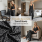 ⏰🔥LIMITED TIME 50% OFF! 💃 Sleeveless Halter Top & Wide-Leg Pants Set – Flowy, Comfortable & Effortlessly Chic ✨🌿
