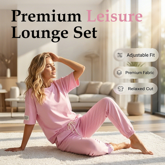 ✨🛋️ Conjunto feminino confortável 2 peças loungewear leve e estiloso para o dia a dia