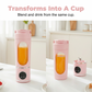 ⏰🔥LIMITED TIME 50% OFF! 🍓💨 Portable USB Rechargeable Blender – Make Smoothies Anywhere, Anytime ✨🥤
