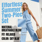 ⏰🔥LIMITED TIME 50% OFF! 💃 Women’s Sleeveless Smocked Neck Top & Pants Set – Lightweight, Flowy & Perfect for Summer Outfits ✨🌸