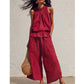 ⏰🔥LIMITED TIME 50% OFF! 💃 Women’s Sleeveless Smocked Neck Top & Pants Set – Lightweight, Flowy & Perfect for Summer Outfits ✨🌸