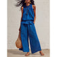 ⏰🔥LIMITED TIME 50% OFF! 💃 Women’s Sleeveless Smocked Neck Top & Pants Set – Lightweight, Flowy & Perfect for Summer Outfits ✨🌸