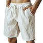 ⏰🔥LIMITED TIME 50% OFF! 🌿 Men’s Elastic Drawstring Cotton-Linen Shorts (S-3XL) – Lightweight, Breathable & Perfect for Summer Casual Wear ✨☀️
