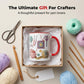 ⏰🔥LIMITED TIME 50% OFF! ☕ Crochet & Knitting Themed Ceramic Coffee Mug – Cute, Durable & Perfect Gift for Yarn Lovers ✨🧶