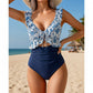🌊 Maiô Feminino Elegante com Decote em V – Modela a Silhueta e Valoriza Suas Curvas no Verão
