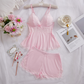 🌙 Conjunto de pijama feminino em renda – conforto macio e toque sensual elegante