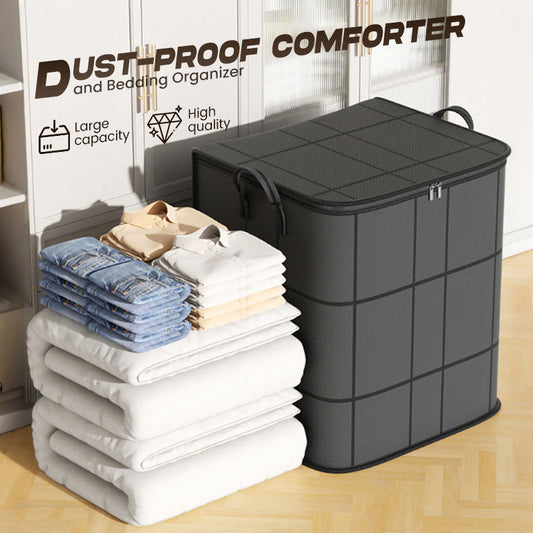 ⏰🔥LIMITED TIME 50% OFF! 🧺 Bedding Storage Organizer – Dust-Proof, Extra-Large Capacity & Keep Your Home Neat & Tidy ✨🏠