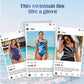 📢📢50% OFF !! ⏰ Fashion Printed One-Piece Swimsuit | Soft Stretch Fabric & Ruching Detail for an Instant Slimming Look