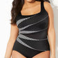 📢📢50% OFF !! ⏰ Fashion Printed One-Piece Swimsuit | Soft Stretch Fabric & Ruching Detail for an Instant Slimming Look