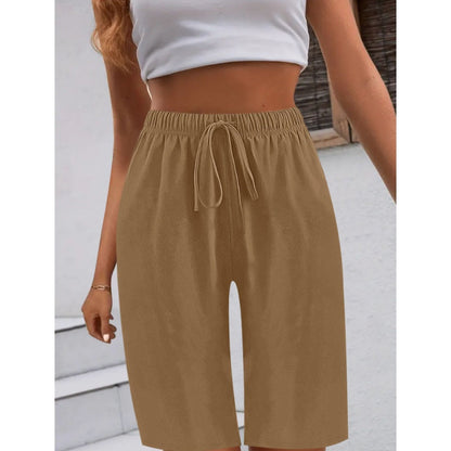 ⏰🔥LIMITED TIME 50% OFF! 🌸 Women’s Casual Solid-Color Loose-Fitting Shorts – Comfortable, Breathable & Perfect for Summer Outfits ✨☀️