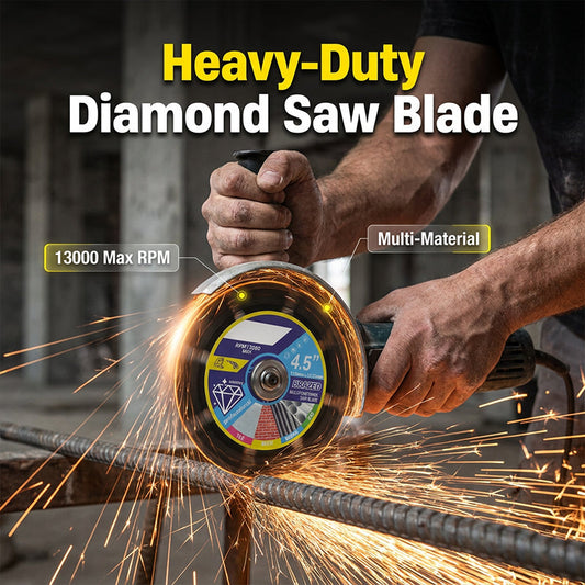 💎 Disco de Corte Diamantado Multifuncional – Corte Rápido e Preciso em Azulejo, Concreto e Metal