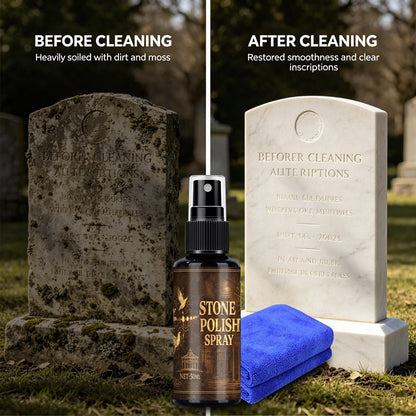 🥳2026 HOT SALE🥳💞50K+ SOLD!🏛️💚 50% OFF! Tombstone Cleaner & Polish – Gentle deep clean, leaves protective shield. Streak‑free, pH‑neutral. For lasting remembrance. 🕊️✨
