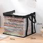 ⏳🔥50% OFF TODAY! 🎁 Clear fabric storage box | Foldable closet organizer – Perfect for clothes, toys, blankets, and more! 🧸👕📦