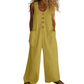 ⏰🔥NEW ARRIVALS 50% OFF! 👗 Women’s Sleeveless Wide-Leg Jumpsuit with Pockets – Comfortable, Stylish & Effortless