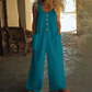 ⏰🔥NEW ARRIVALS 50% OFF! 👗 Women’s Sleeveless Wide-Leg Jumpsuit with Pockets – Comfortable, Stylish & Effortless
