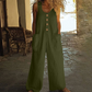 ⏰🔥NEW ARRIVALS 50% OFF! 👗 Women’s Sleeveless Wide-Leg Jumpsuit with Pockets – Comfortable, Stylish & Effortless