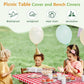 ⏰🔥HOT DEALS 50% OFF! 🌞 6FT Waterproof Picnic Table Cover – 3PCS/Set for Outdoor Fun ✨