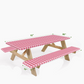⏰🔥HOT DEALS 50% OFF! 🌞 6FT Waterproof Picnic Table Cover – 3PCS/Set for Outdoor Fun ✨