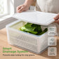 ⏳🔥LAST DAY SALE 50% OFF! 🍱 Layered Draining Food Storage Container – Keep Food Fresh & Organized ✨